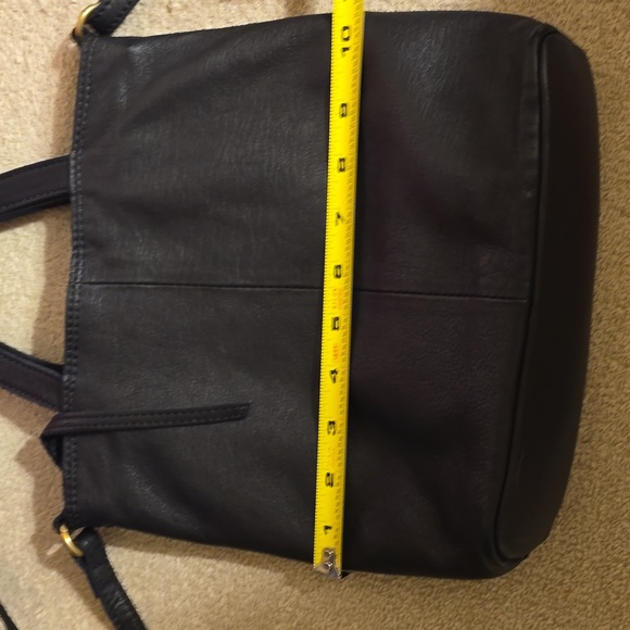 Margot Black Leather Crossbody Bag and Wallet Set - Picture 6 of 7